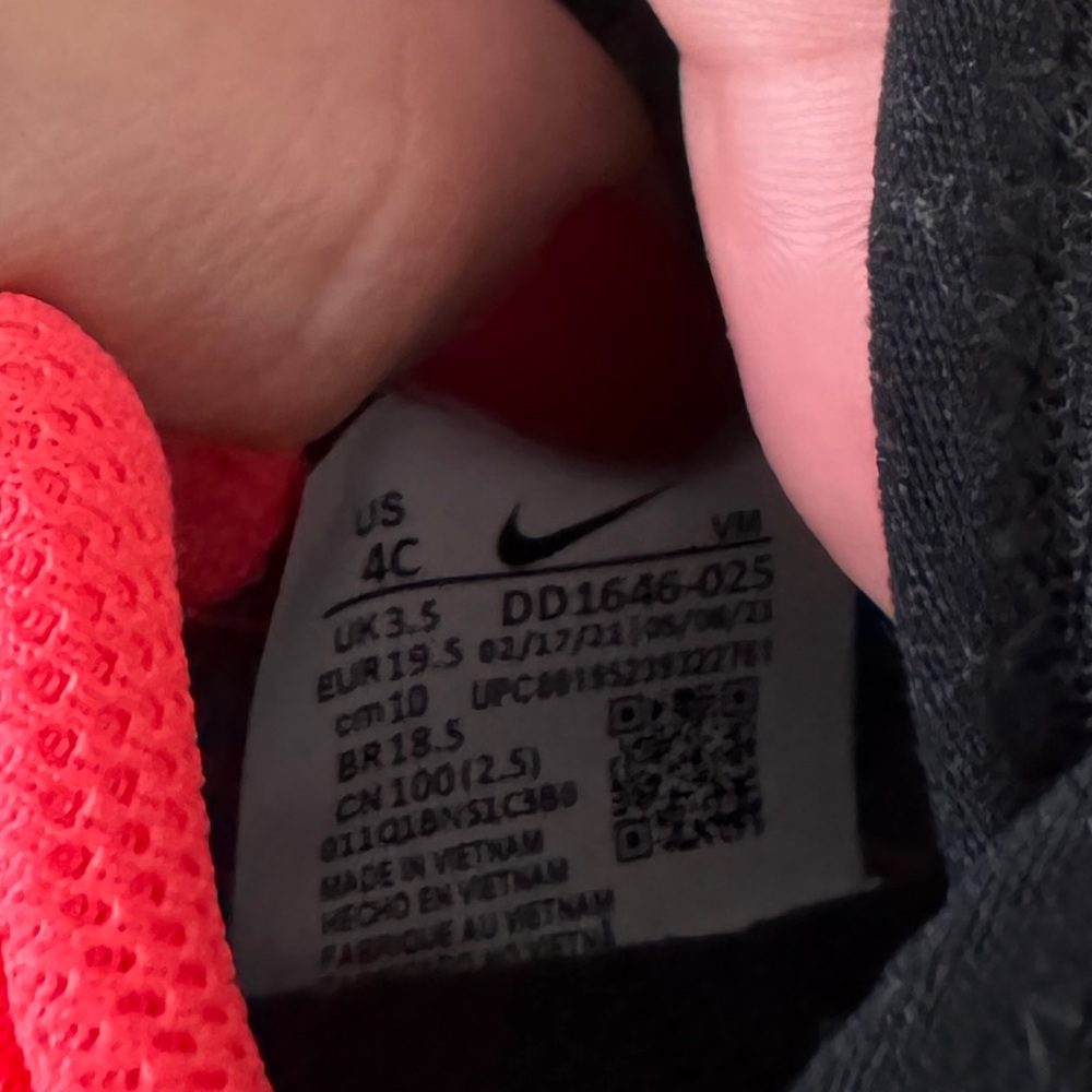 Nike air max 270 black red white 4c - Picture 7 of 7